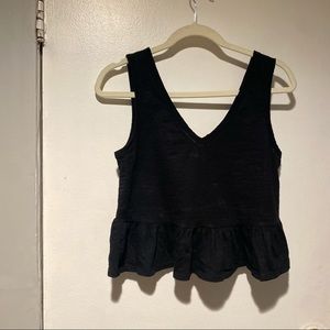 Black summer top